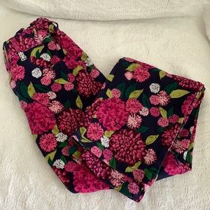 Like New Gymboree Floral Print Jeans